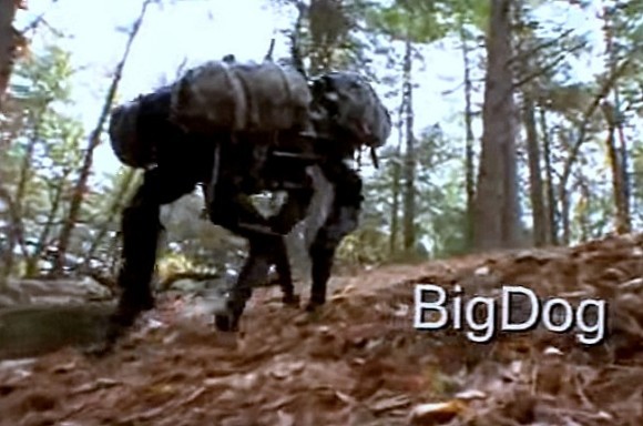 Робот BigDog вчиться ходити з переламаною ногою