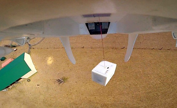 Безпілотник Google або сервіс-доставка «Project Wing»