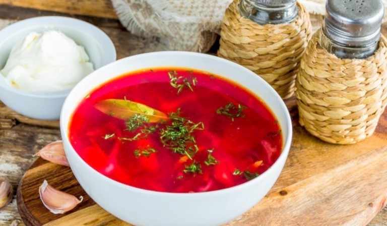Борщ пісний