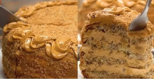 Торт «Карамельна ніч»