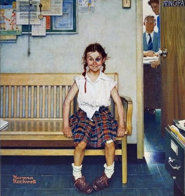 «Синець» Роквелла