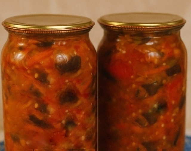 Салат з баклажанів «Аромат літа»