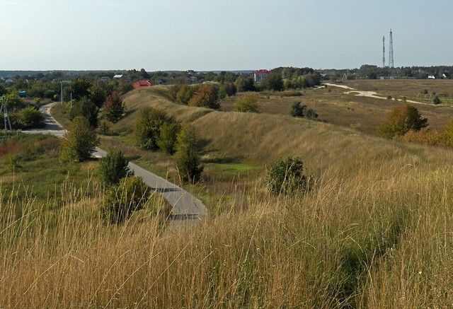 Система белігеративних протяжних валів України